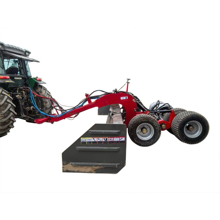 Tractor-Towed Telescopic Land Leveler